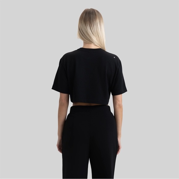 MONASTERY INVICTA CROP TOP BRIDAL ROSE SZ S - Picture 5 of 15